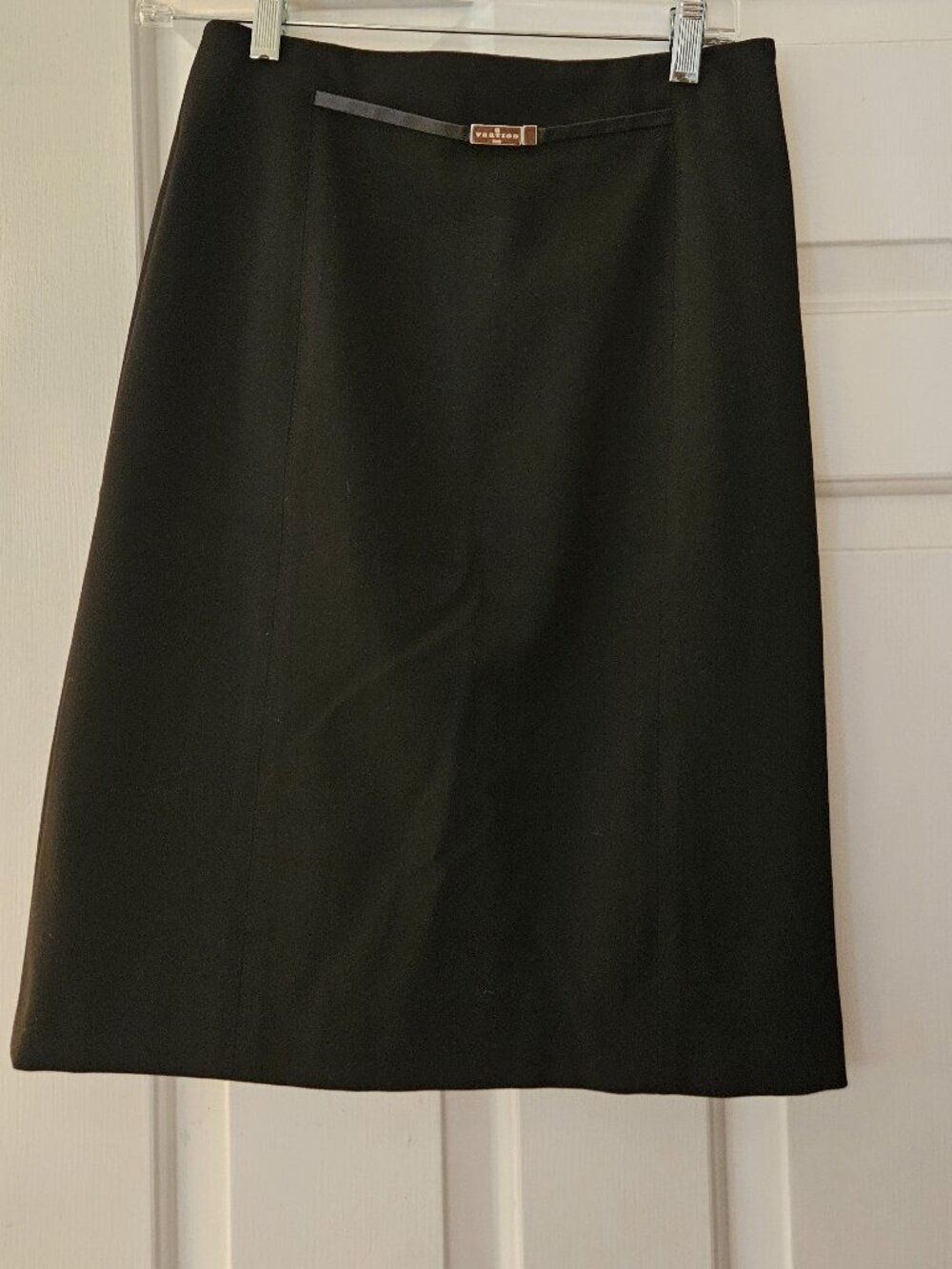 Black Vertigo Paris A-Line Skirt